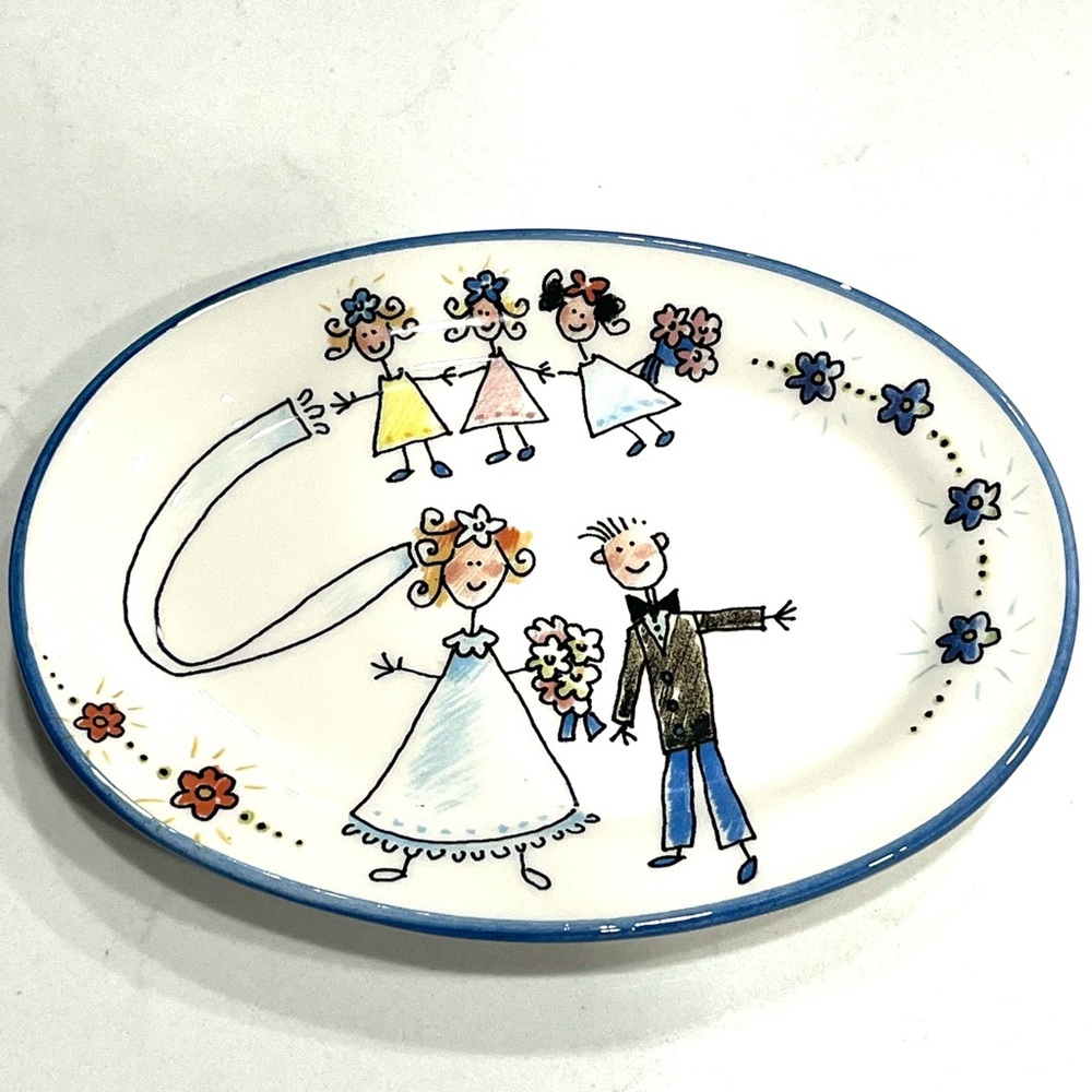Spose Wedding Plate From Italy